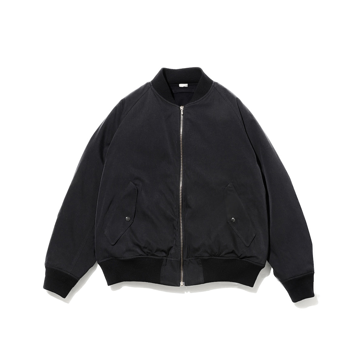 A.PRESSE / Silk Padding Jacket (Black)